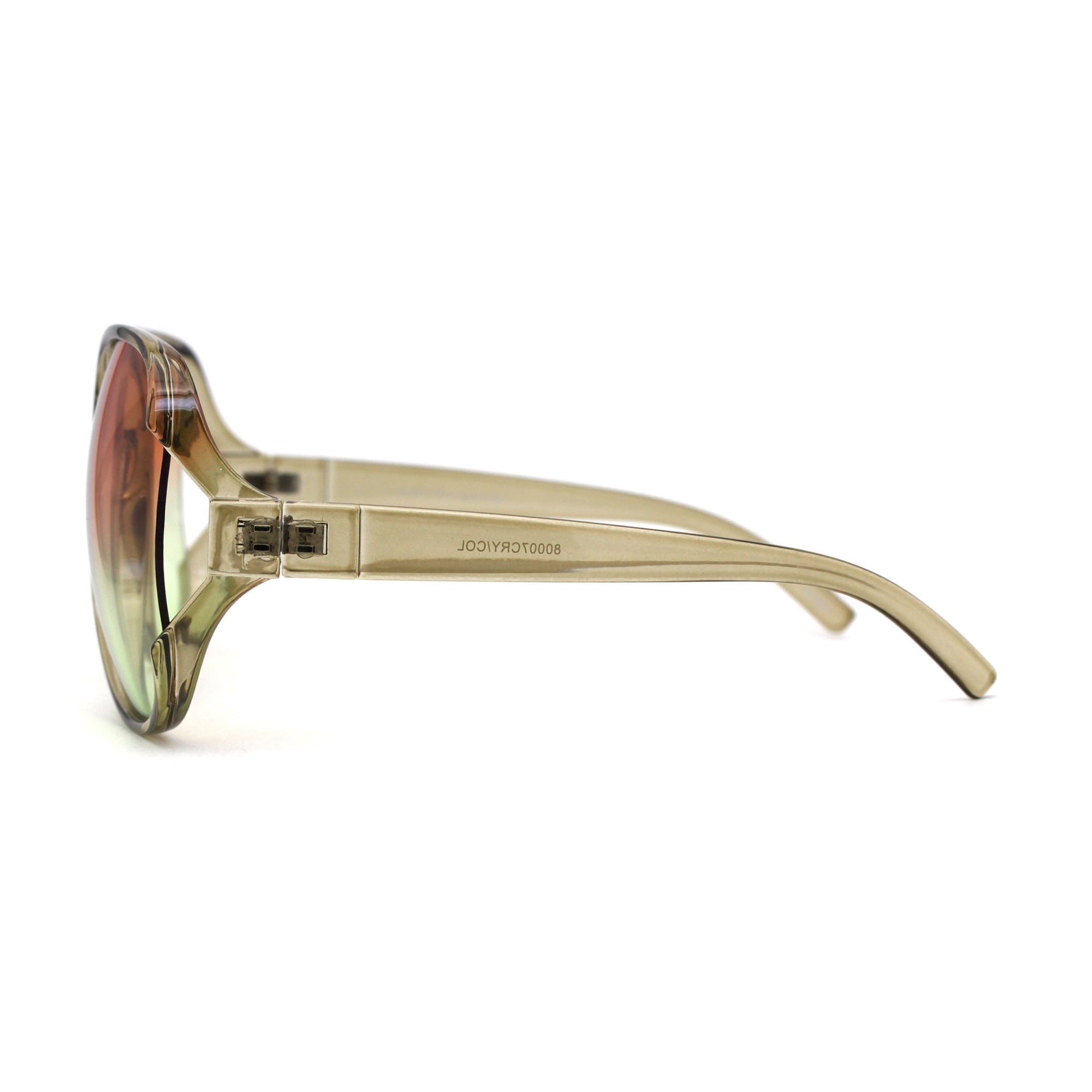 SA106 Women's Extra Oversized Butterfly Sunglasses - Exposed Lens, Cat. 3 UV400 Protection - View #12