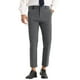 thumbnail image 1 of Pantalones formales de hombre INSPIRE CHIC de corte delgado, color sólido, frente plano, gris 30, 1 of 6