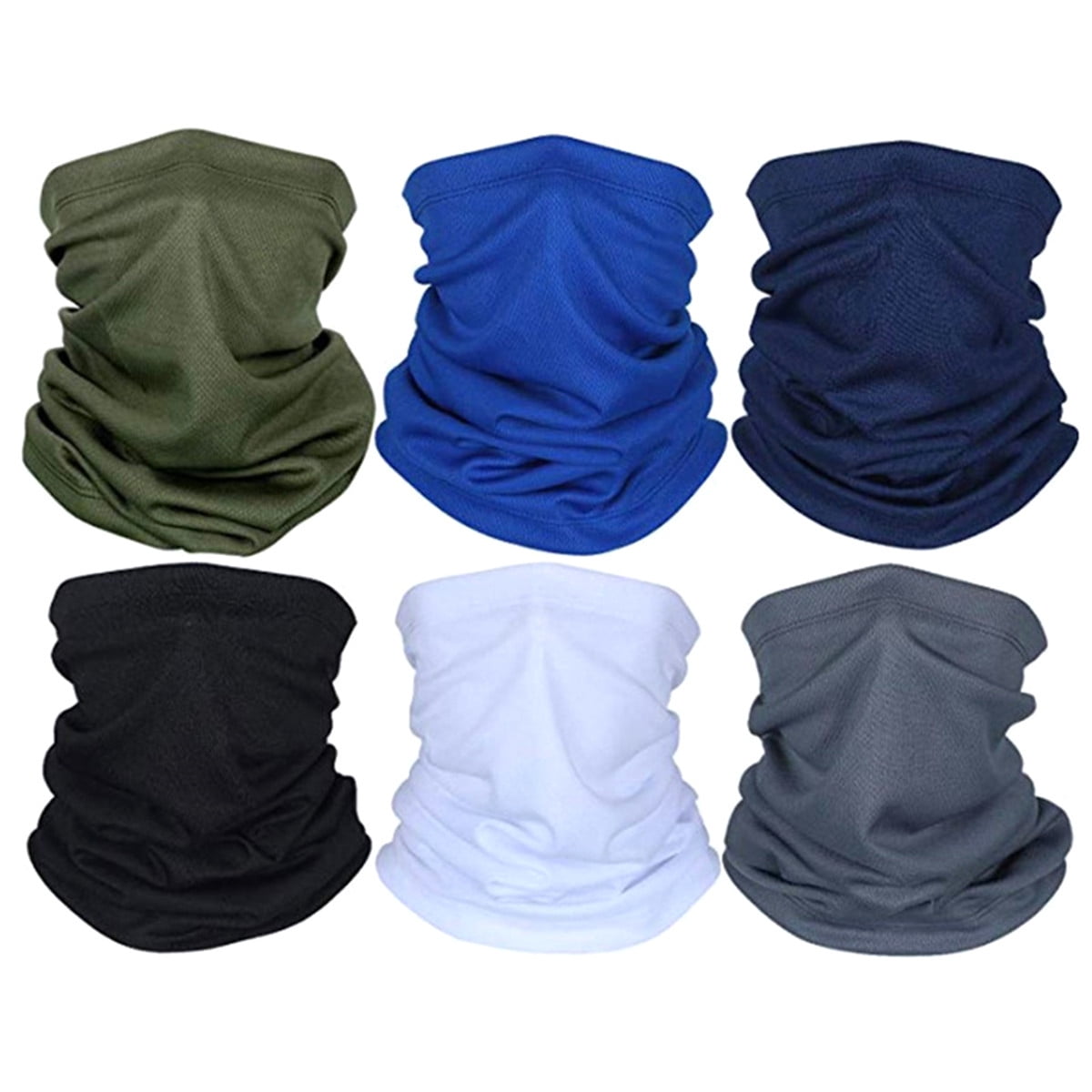 SIOPEW Bandanas Protection Dustproof Windproof Cover Breathable Outdoor Fashion Reuse Half Balaclava Adjustable Lanyard Handy Convenient Safety Rest Holder Rope 