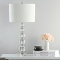 thumbnail image 4 of SAFAVIEH Liam 29 in. H Stacked Crystal Ball Table Lamp, Clear, Set of 2, 4 of 7
