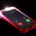 thumbnail image 3 of Langgg Phone Back Case for iPhone 7 8 Plus X Cover Anti-Knock Soft TPU LED Flash Light Up Remind Incoming Call Cases, 3 of 8