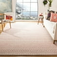 thumbnail image 2 of SAFAVIEH Micro-Loop Daithi Geometric Area Rug, Pink/Ivory, 10' x 14', 2 of 8