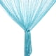 thumbnail image 3 of Cortina Deco 1*2m Cifrado Flash Cadena de plata Puerta Ventana Decoración (Azul agua) Ehuebsd  Libre de BPA, 3 of 9