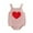 C-Pink313, variant on DHFJKG Baby Boys Girls Romper Newborn Infant Corduroy Sleeveless Heart Graphic Pocket Square Neckline Bodysuits For 0-18M Valentine's Day Cute Onesie