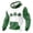White, variant on Men's St. Patrick's Day Hoodie Irish Pride Print Pullover Long Sleeve Sweatshirt