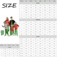 thumbnail image 3 of 2025 Fun Holiday Pjs Sleepwear Loungewear, Green Monster Family Matching Christmas Pajamas Sets For Family Women Men Halloween Xmas Long Sleeve Green Monster Print Nightwear For 18 Months, 3 of 3