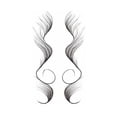 thumbnail image 2 of Pegatinas De Tatuaje Para El Pelo De Bebé Diy, Plantilla De Peluquería, Pegatina Para El Pelo, Herramienta De Maquillaje Impermeable Realista Monstrate  CE008255-01, 2 of 6