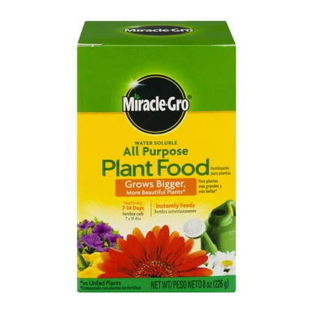 Miracle Gro 8 oz. All Purpose Plant Food (Best Outdoor Marijuana Fertilizer)