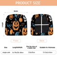 thumbnail image 3 of Halloween Pumpkins Skulls Bats and Eyeballs Seat Covers for Dining Room Chairs Set Of 6,Stretch Printed Washable Chair Seat Cover with Elastic Ties and Button,Removable Waterproof Couch Cushion Covers, 3 of 6
