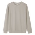 thumbnail image 4 of Kids' Sweatshirt Crewneck Long Sleeve Casual Pullover Basic Comfortable Classic Fit Solid Color Fall Top, 4 of 5
