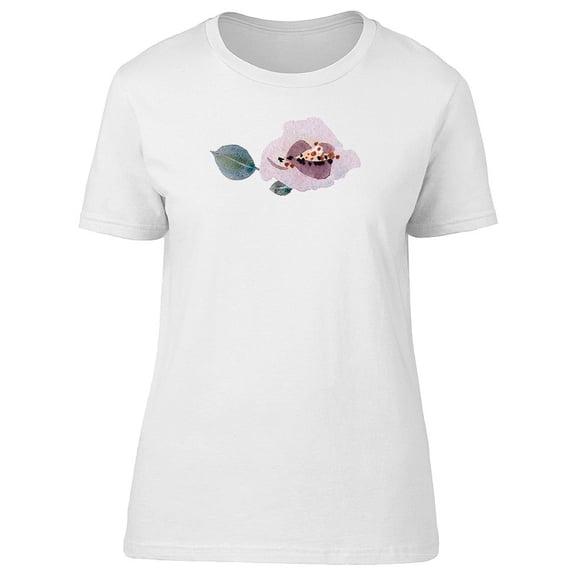 A Pastel Colored Exotic Flower Tee Women's -Image by Shutterstock