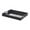 Black, variant on Fancyes Acrylic Serving Tray Water Cup Tray Food Tray Transparent Bathroom Vanity Organizer Storage Tray for Household Bedside Office Clear