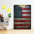 thumbnail image 6 of GZHJMY USA Flag Clipboard,Standard A4 Letter Size Hardboard Office Clipboards with Low Profile Clip for Classrooms, Offices,Students-Silver Clip69 Whiteboard Clipboards, 6 of 7