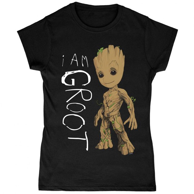 Guardians Of The Galaxy 2 T-Shirt pour Femmes « I Am Groot Scribble »