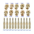 thumbnail image 2 of 10Pcs Carburetor Main Jet Kit & 10Pcs Slow/Pilot Jet for PWK OKO CVK PWM NSR KSR Motorcycle Carburetor, 2 of 5