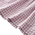 thumbnail image 4 of LYMAYTER Toddler Casual Dress Girls Cute Plaid Sleeveless Dress Kids Button Front Pleated A Line Dress 2-7Y, 4 of 8