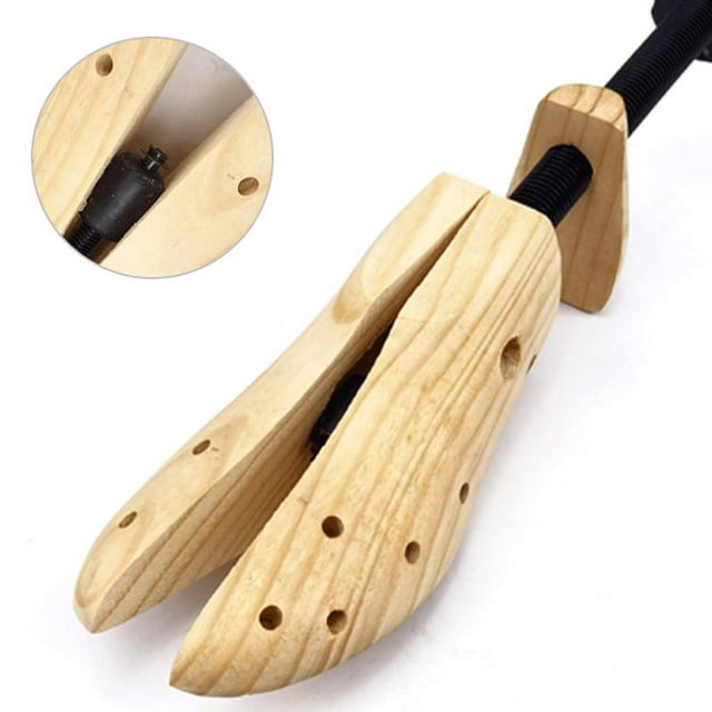Wooden Shoe Expander,Shoe Stretcher Adjustable Wooden Wooden Shoe Stretcher Shoe Expander Versatile Functionality