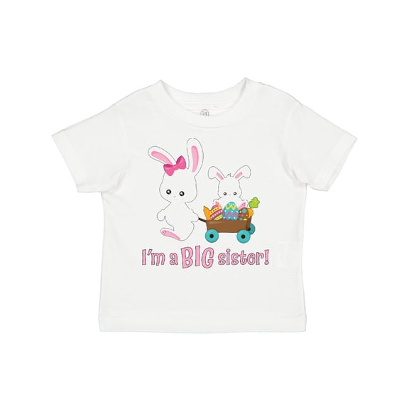 Inktastic I'm a Big Sister Girls Toddler T-Shirt