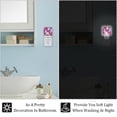 thumbnail image 5 of Minced flower LED Square Night Lights - Modern Design, Energy Efficient Indoor Lighting for Bedrooms, Bathrooms, and Hallways - 200 Characters, 5 of 6