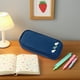 thumbnail image 4 of Estuche de Gran Capacidad para Estudiantes de Primaria | Precioso Estuche con Cremallera y Múltiples Compartimentos | Organizador Portátil de Útiles Escolares En Rosa, Azul Cielo, Gris y Azul., 4 of 6