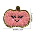 thumbnail image 3 of Halloween Iron on Patches Ghost Pumpkin Paws Sew on Embroidered Applique Patches Fall Decorative Repair Patch Halloween DIY Crafts Accessories for Clothing Jacket Backpack, 3 of 5