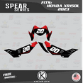 thumbnail image 4 of Kalair GFX Graphics Kit for Honda XR150L XR 125L (2023+) Spear Series, 4 of 5