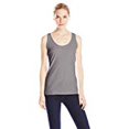thumbnail image 2 of Hanes Women's Scoopneck Cotton Jersey Tank Light Steel M, 2 of 3