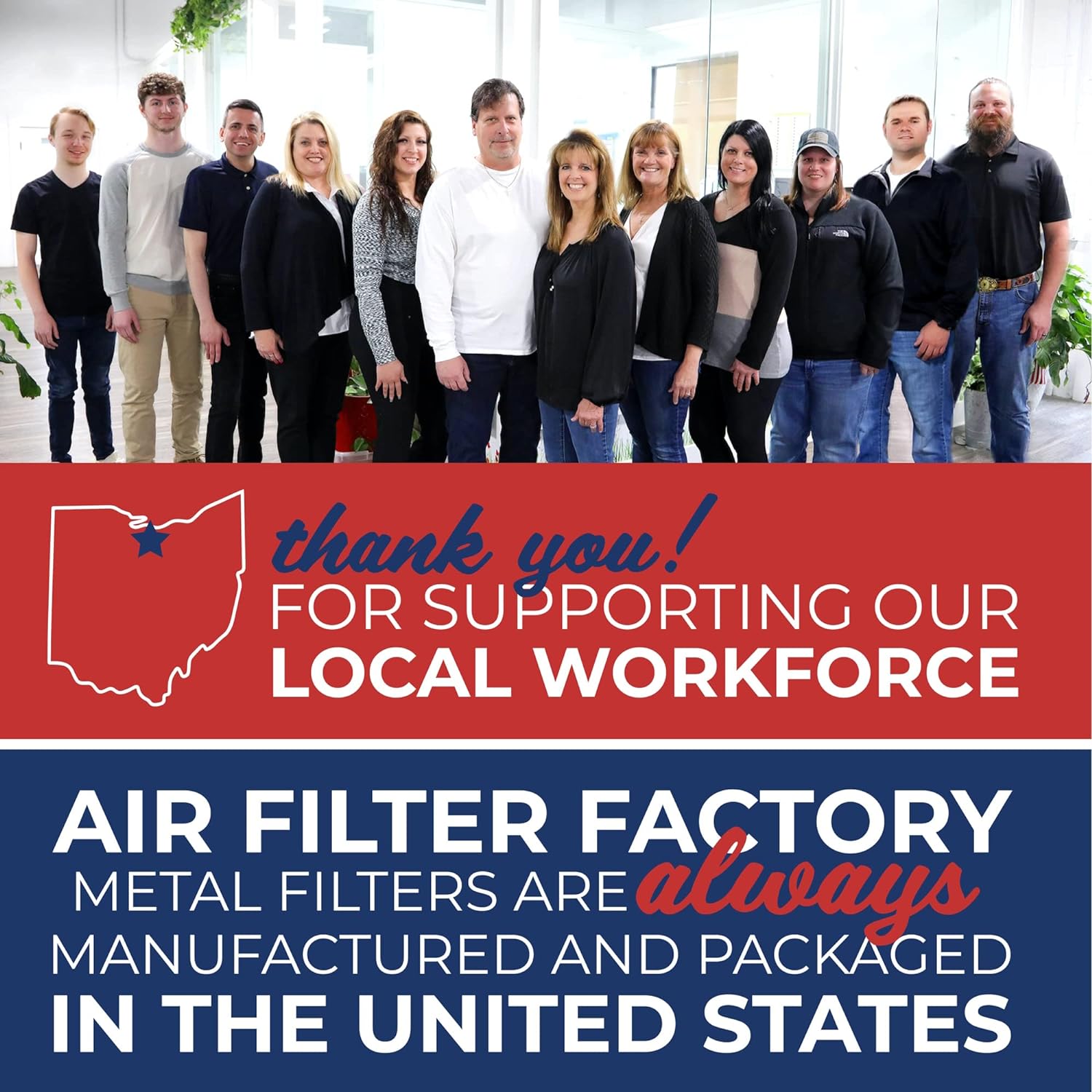 Air Filter Factory Replacement for F50E1075 Honeywell HVAC Aluminum Pre/Post Filters 2-Pack