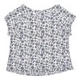 thumbnail image 1 of Blusa George Talla 42 Manga Corta Flores Blanco, 1 of 3