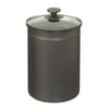 Canopy Carbon Steel Glass Lid Canister-large