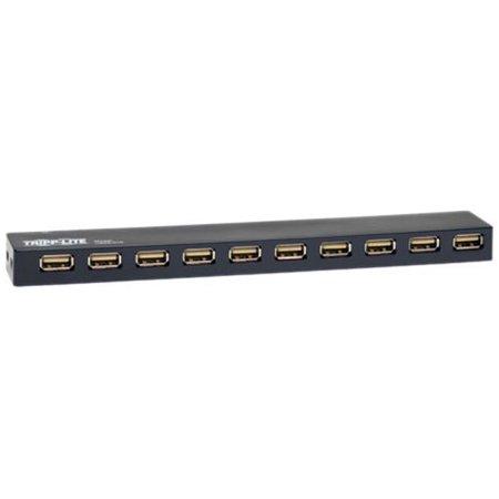 UPC: 0037332185396 | Tripp Lite 10-Port USB 2.0 Hi-Speed Hub (U223-010)