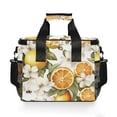 thumbnail image 7 of FORMRS Insulated Cooler Bag 24 Cans Capacity Soft Leakproof Lunch Box with Side Pockets, Oranges Watercolor, 7 of 7