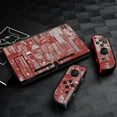 thumbnail image 3 of POBUDS Switch Skin | Sticker Wrap Vinyl Decal | Set Compatible with Nintendo Switch ( Switch Standard, Red), 3 of 5