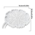 thumbnail image 2 of Mosiee Porte-Savon en Silicone avec Drainage pour Rangement de Savon, Design en Forme de Fleur Antidérapant, 2 of 9