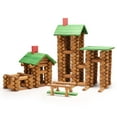 thumbnail image 1 of Juego de cabañas de madera SainSmart Jr., de Building House Toy, 300 unidades, 1 of 7