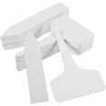 thumbnail image 1 of 100 Pcs Étiquettes de Plantes, 2 Formes Étiquettes de Jardin Extérieures Étiquettes de Semis Résistantes aux Intempéries et Inscriptibles pour Plantes de Jardin (Forme de T et Flèche), 1 of 5