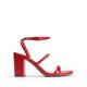 thumbnail image 2 of Sandalia DREAM PAIRS DWUMHS2529 Tacón Cuadrado Grueso Rojo 8 cm, 2 of 7