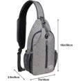 thumbnail image 2 of WATERFLY Sling Backpack, Crossbody Bags for Women Men, Daypack for Traveling Hiking, 2 of 5