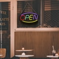 thumbnail image 7 of Open Sign for Business 4 Colors, 16.5"x 8" Neon LED Open Sign, 7 of 7