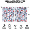 thumbnail image 2 of Blackout Kids Curtains,Pioneer Flower Childrens Insulated Curtains Set Of 2,Bedroom Essentials,Toddler Room Decor 52x63in(132x160cm), 2 of 4