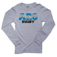 thumbnail image 1 of Argentina Rugby - Olympic Games - Rio - Flag Men's Long Sleeve Grey T-Shirt, 1 of 2