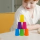 thumbnail image 2 of 1 juego de vasos apilables divertido y atractivo para niños. Vasos apilables con tarjeta de papel para la interacción entre padres e hijos que mejora la concentración y las habilidades cognitivas., 2 of 7