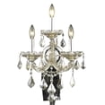 thumbnail image 1 of Elegant Lighting Maria Theresa 22" 3 Light Royal Crystal Wall Sconce, 1 of 2
