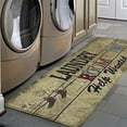 thumbnail image 3 of Trayknick Laundry Room Floor Water Absorbent Laundry Room Floor Mat Non-slip Stain Resistant Rug for Washer Dryer Area Durable Anti-slip Rug with for Treadmill, 3 of 8