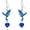Blue Jay Earrings, variant on Phoenix/Cardinal/Owl/Hummingbird/Blue Jay/Parrot/Peacock/Dove Dangle Earrings 925 Sterling Silver Bird Animal Earrings Valentine's Day Birthday Gift for Women