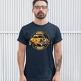 thumbnail image 3 of Tee Hunt American Garage T-Shirt Retro Hot Rod Vintage American Muscle Men's Tee, Navy Blue, XX-Large, 3 of 5