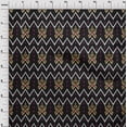 thumbnail image 3 of oneOone Polyester Lycra Fabric Paisley & Chevron Ikat Print Fabric By Yard 56 Inch Wide, 3 of 4