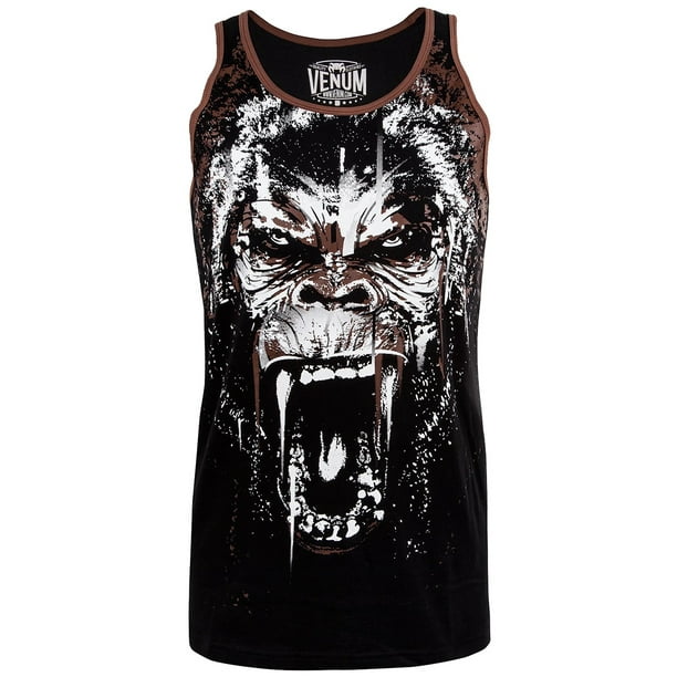 Venum Venum Gorilla Sleeveless Round Collar Athletic Mma Tank Top Black Walmart Com Walmart Com