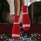 thumbnail image 4 of 1 par de calcetines de algodón con diseño de serpiente para mujer, divertidos, a media pantorrilla, cómodos y elásticos, a la moda, 4 of 8