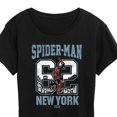 thumbnail image 3 of Marvel Spider-Man - 62 New York - Ladies Short Sleeve Graphic T-Shirt, 3 of 5